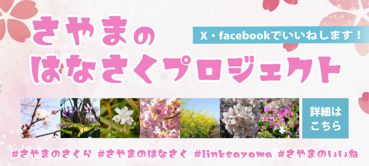 さやまのはなさくプロジェクトへのリンク