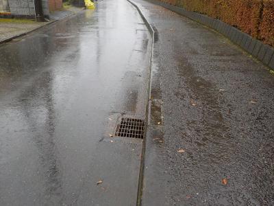 雨水ますの清掃後写真