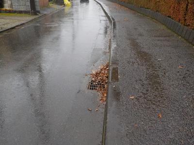 雨水ますの清掃前写真