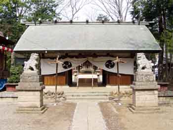 笹井白鬚神社（2010年頃）の写真