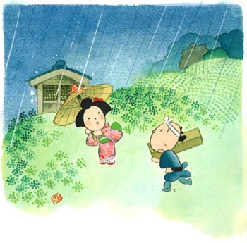 弁天さまの雨もり