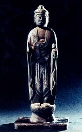 銅造聖観世音菩薩立像