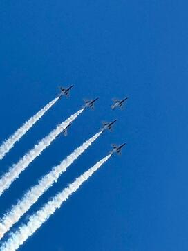 「入間航空祭観覧席から見てきました！」