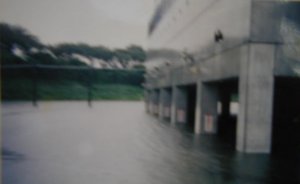 駐車場雨天時の写真1