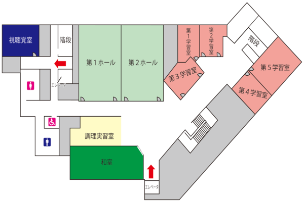 公民館館内図
