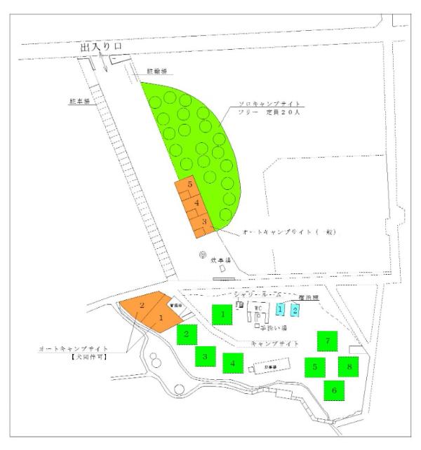 施設の案内図