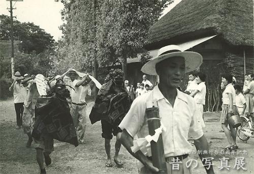 昭和35年 柏原地区の雨乞い